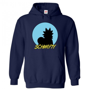 Schwifty Scientist Unisex Kids and Adults Pullover Hoodie For Animated Cartoon Fans									 									 									
